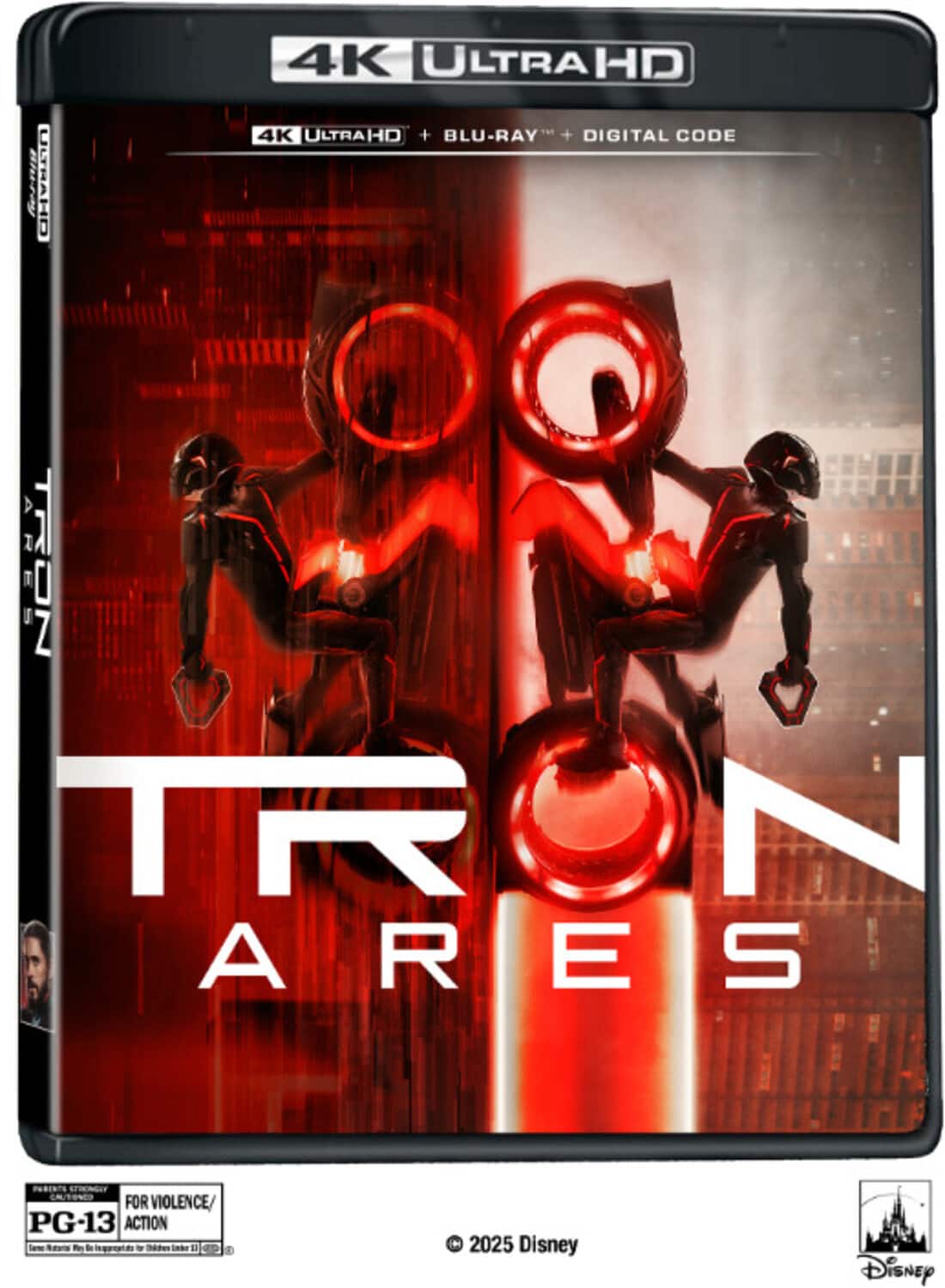 Front. Tron: Ares   - 4K Blu-Ray.