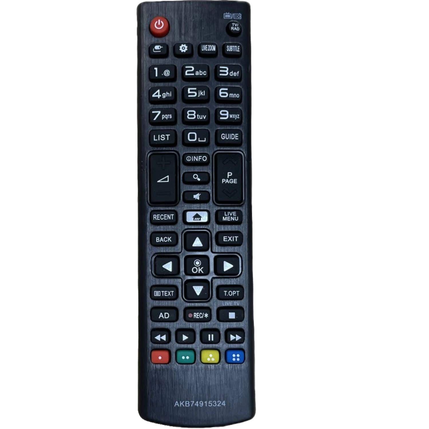 Home Collection - AKB74915324 Replaced TV Remote Control for LG LED Smart TV Sub AKB74475401