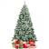 Alt View 19. Costway - 6FT Snow Flocked Artificial Christmas Tree Hinged w/928 Tips and Foldable Base - Green/White.