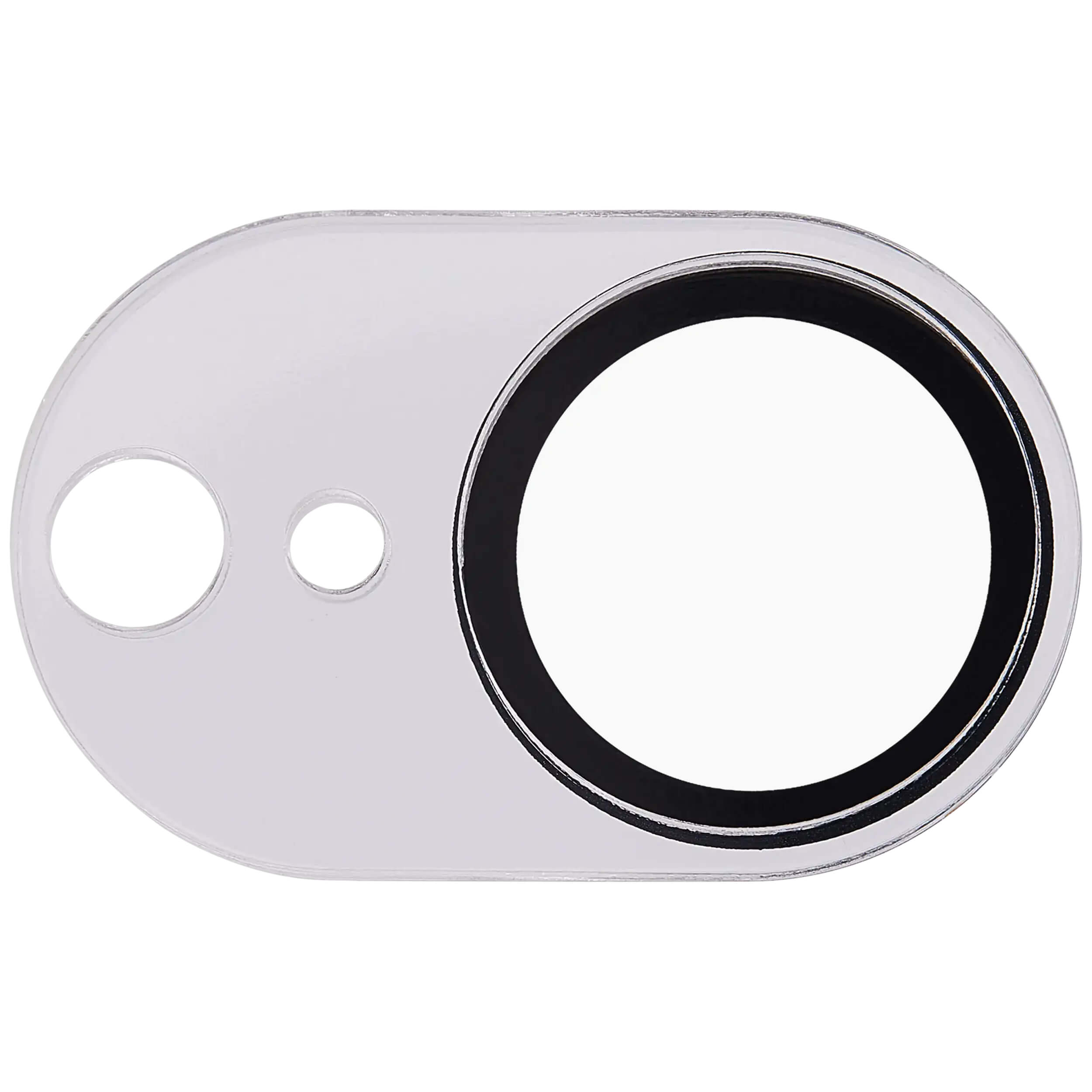 Alt View 4. Casper - Casper Camera Lens Protector Compatible For iPhone 16e - Crystal Full Cover - Clear/Transparent.