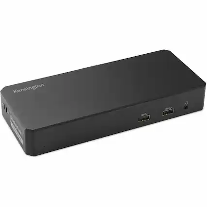 Front. Kensington - Kensington Docking Station - for Notebook, Desktop PC, Monitor, Printer, Speaker - USB Type C - 3 Displays Supported.