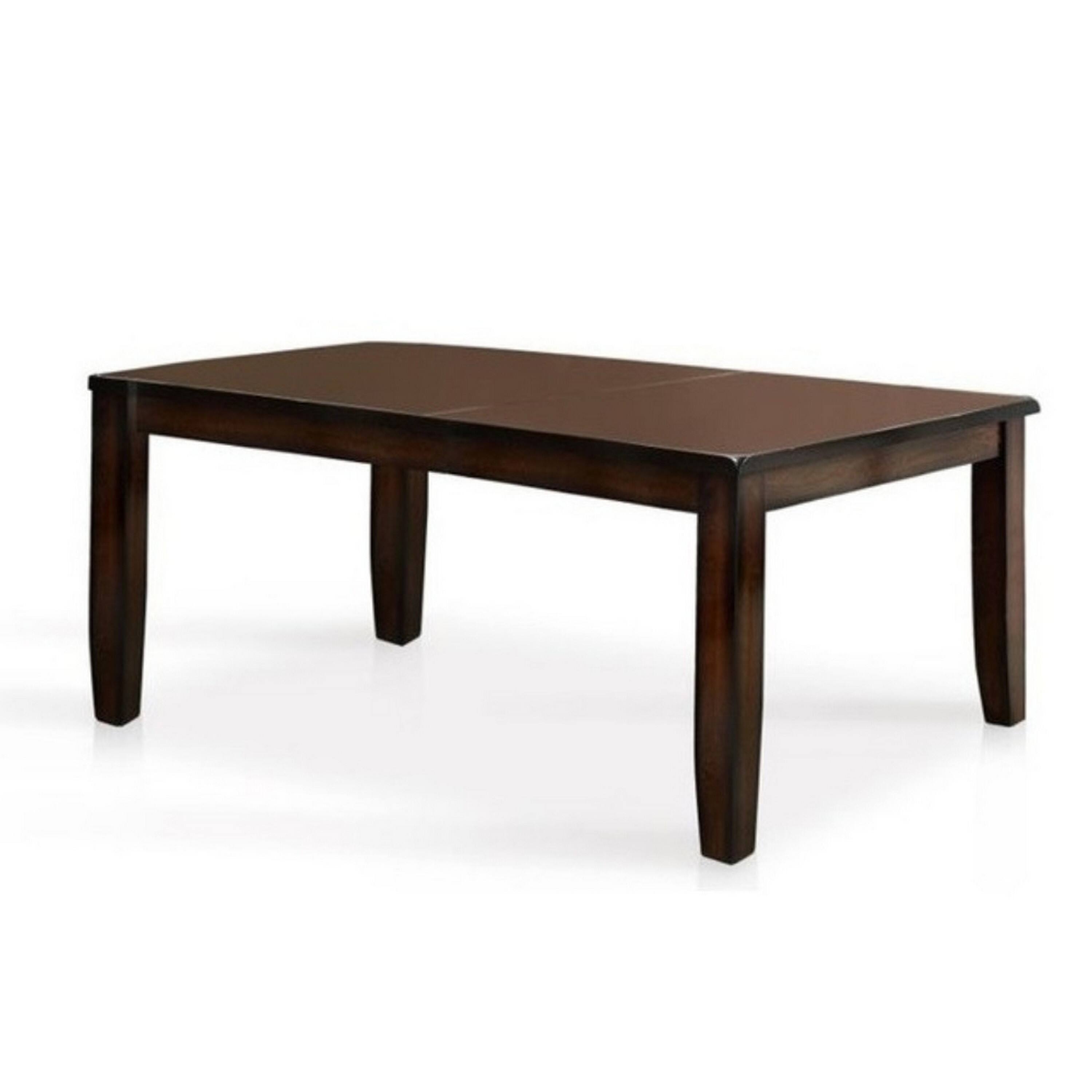 Alt View 1. Manhattan Lane - Dickinson I Transitional Style Dining Table, Dark Cherry Finish - Dark Cherry Finish.