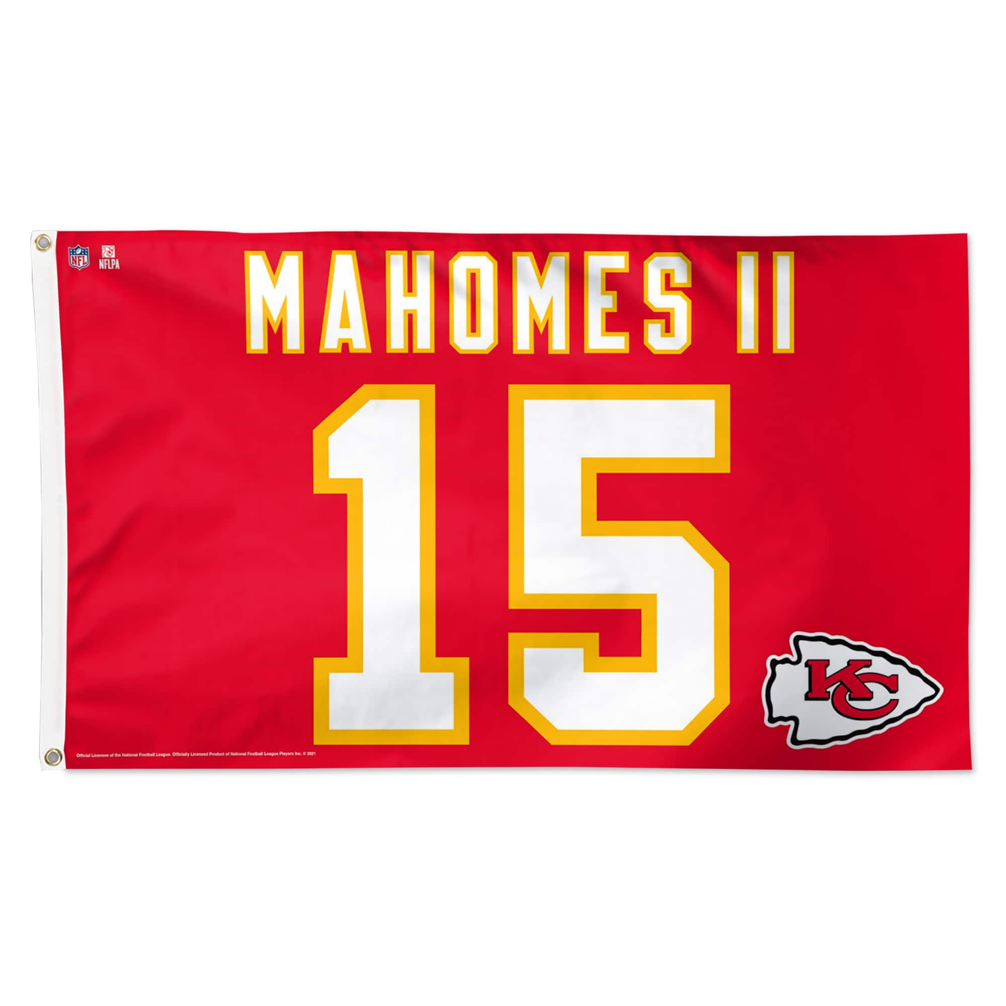 Photos - Other Decoration CITY WinCraft - Patrick Mahomes Kansas  Chiefs 3' x 5' Single-Sided Deluxe Name & Number Flag - Multicolor 4760650 