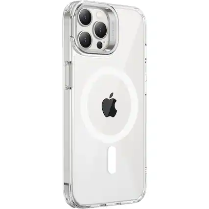 Angle. SaharaCase - Hybrid-Flex Kickstand Case for Apple iPhone 14 Pro - Clear.