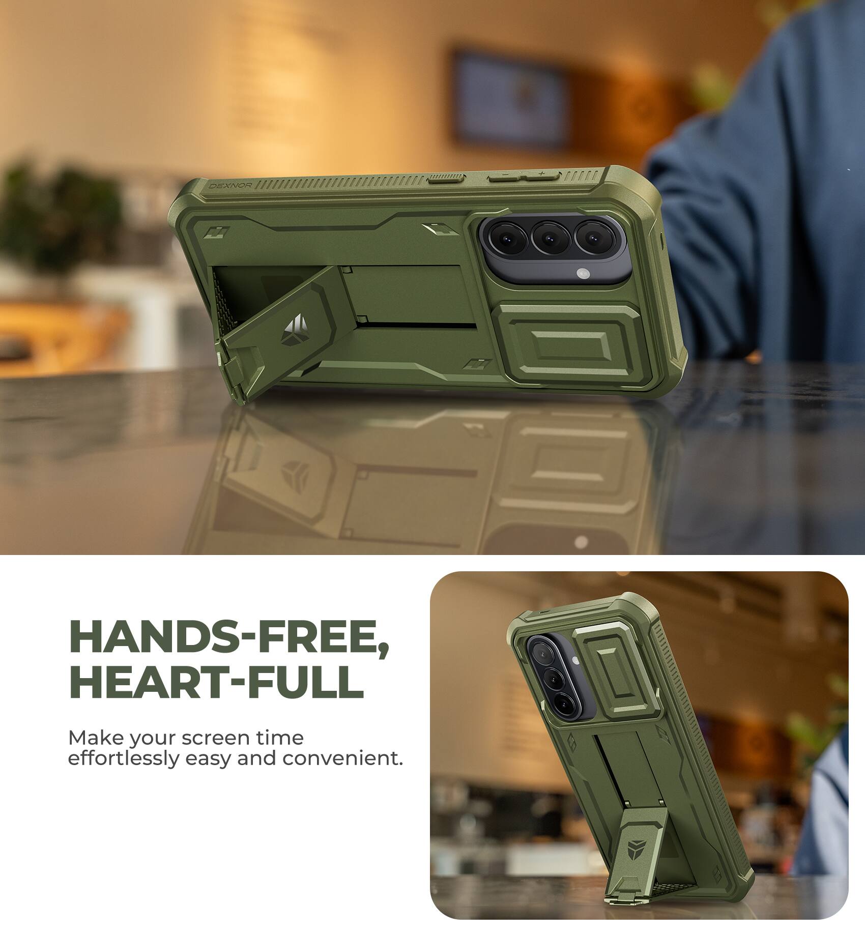 DEXVOR

HANDS-FREE, HEART-FULL

Make your screen time effortlessly easy and convenient.