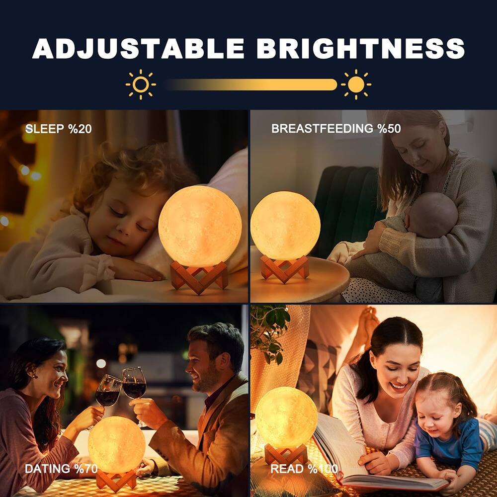 ADJUSTABLE BRIGHTNESS

SLEEP %20

BREASTFEEDING %50

DATING %70

READ %100