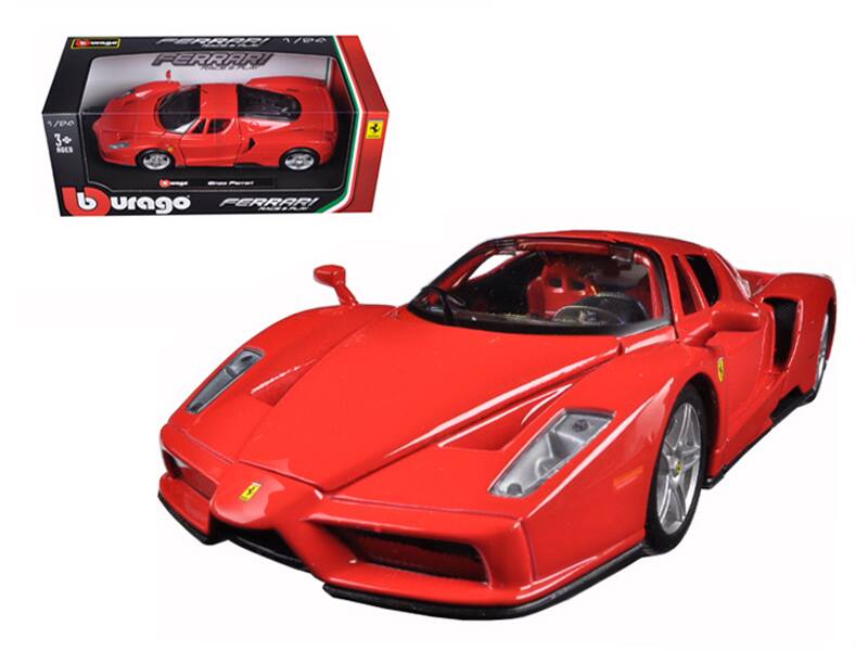 Ferrari Enzo 1/24 Diecast Model Car by Bburago - Red