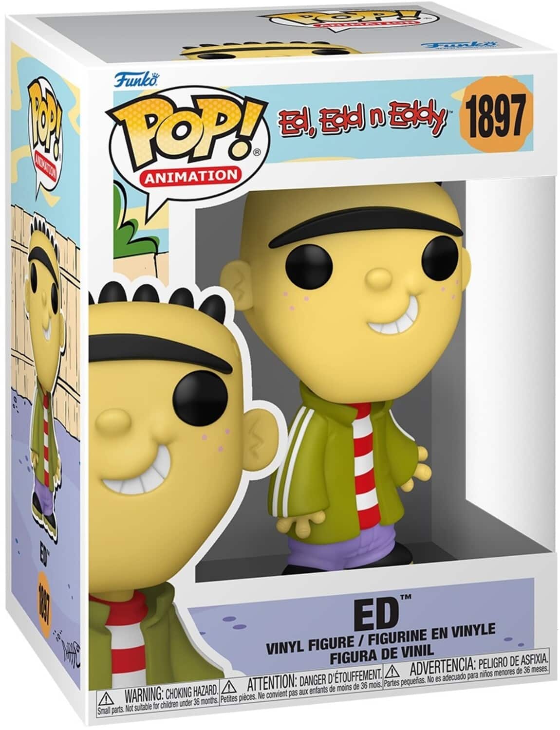 Funko POP! Animation: Ed, Edd N Eddy Ed (Styles May Vary