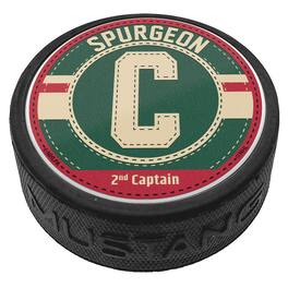 Mustang Drinkware - Jared Spurgeon Minnesota Wild Captain Puck - Multicolor
