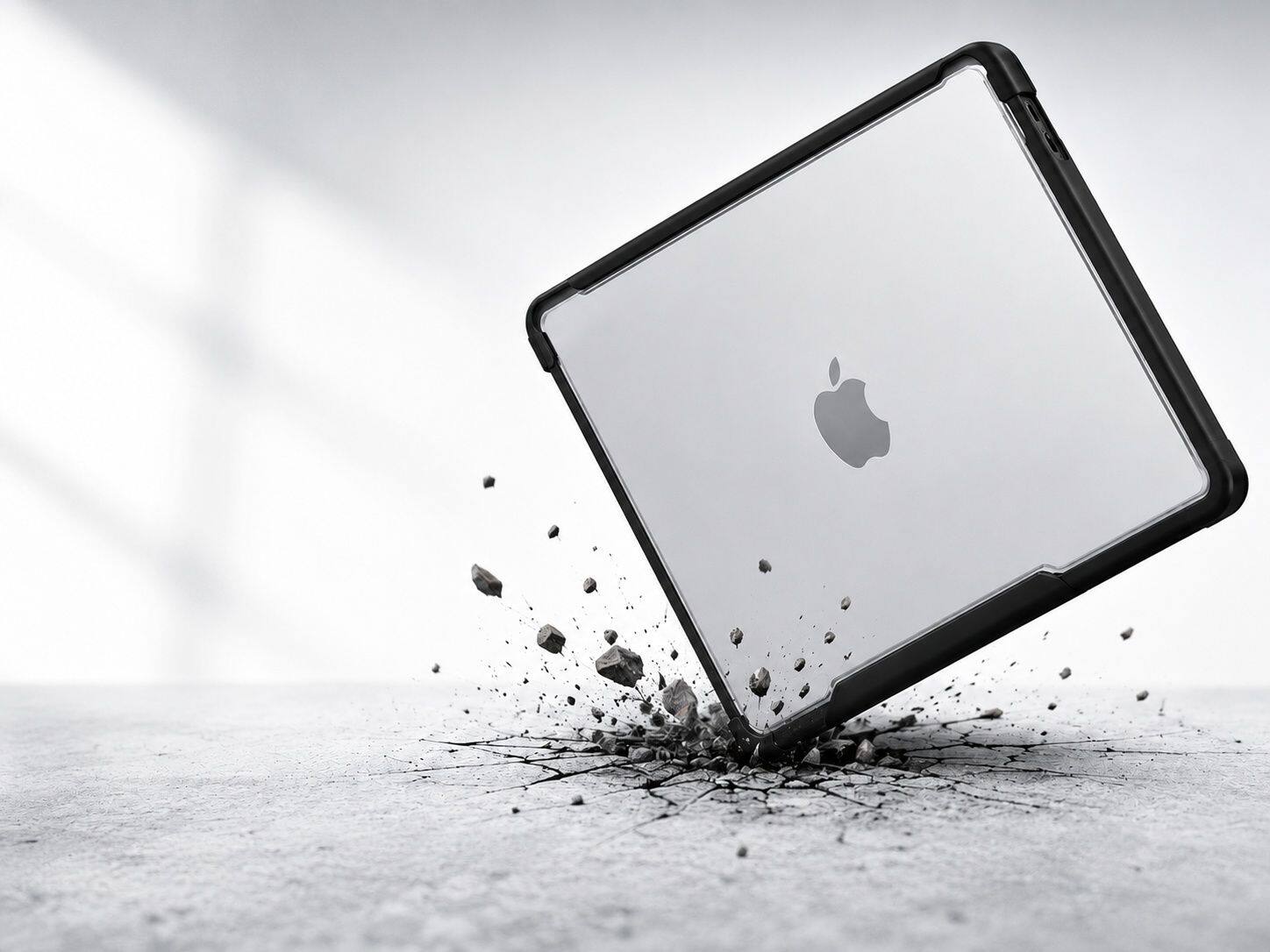 Back. Techprotectus - TechProtectus Ultra-Light Case for MacBook Neo 13" 2026 - Clear - Clear.