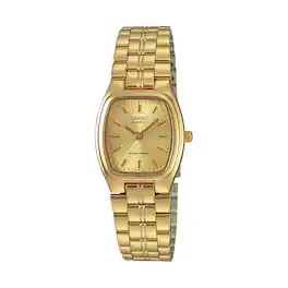 Casio - Women’s -Tone Stainless Steel Watch with Dial - LTP-1169N-9A - Gold