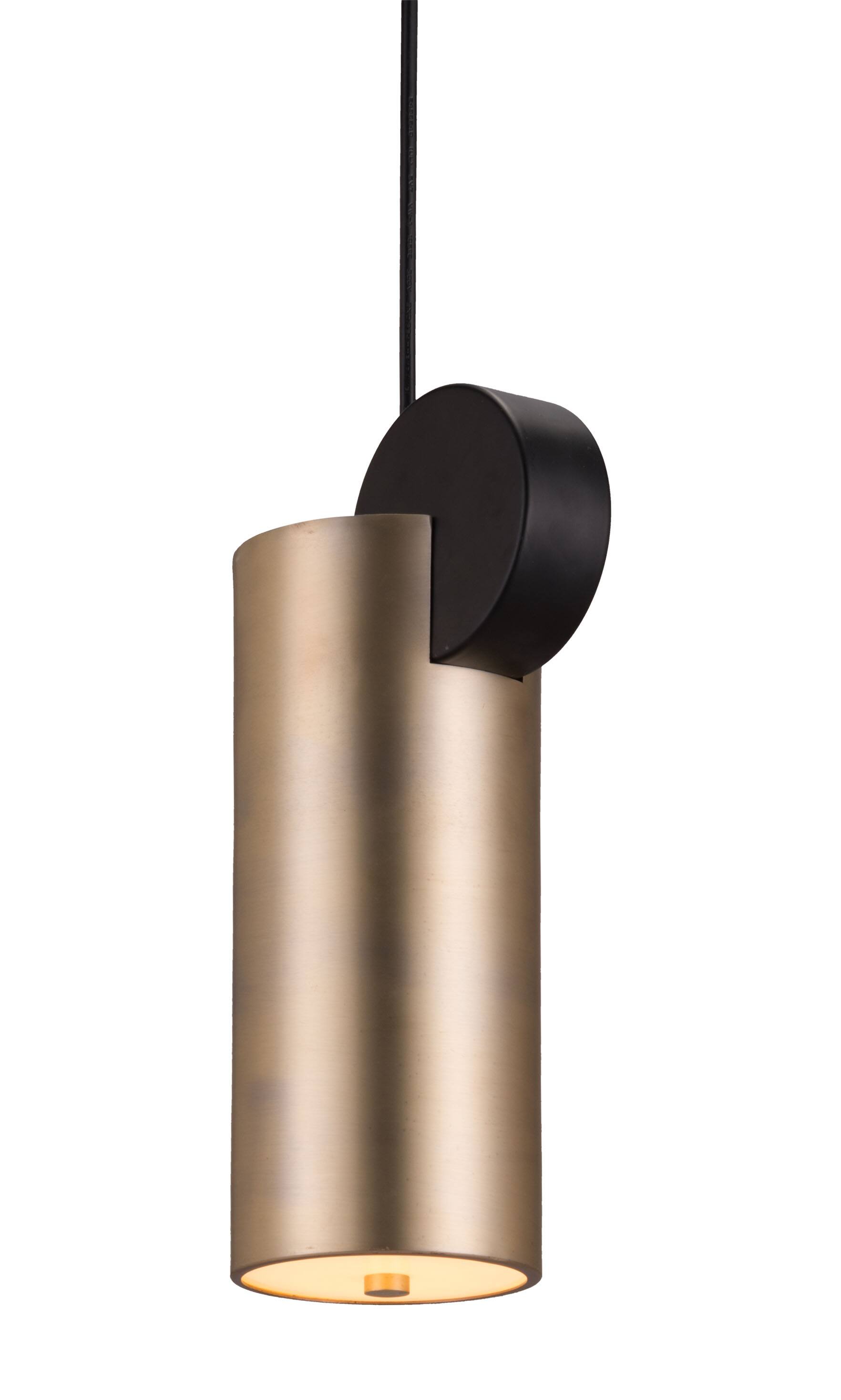 Back. Hivvago - Martiza Ceiling Lamp Gold & Black - Gold & Black.