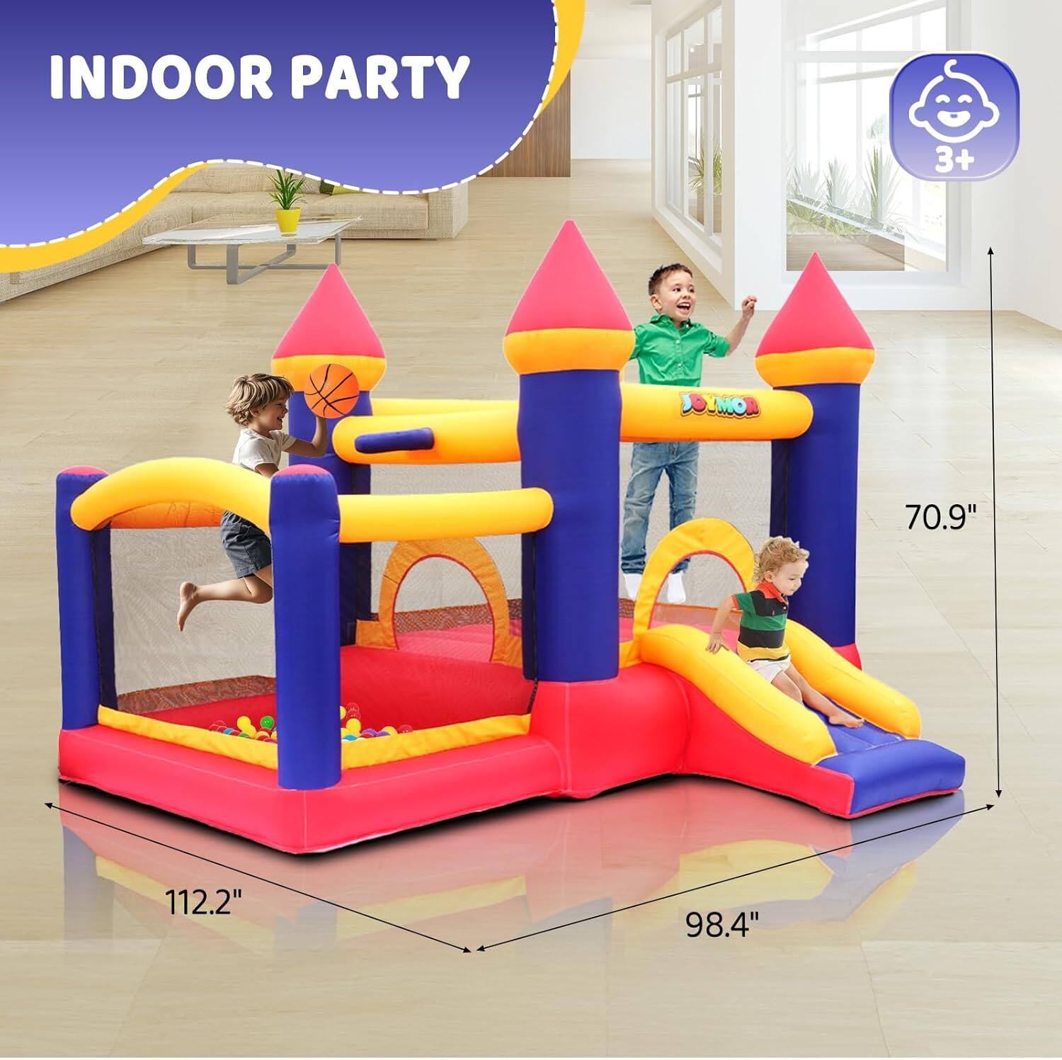 INDOOR PARTY 3+  
JO_MO  
70.9" 112.2" 98.4"