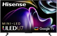 Hisense - 85" Class U7K Series Mini LED QLED Google TV (2023) - Front_Zoom