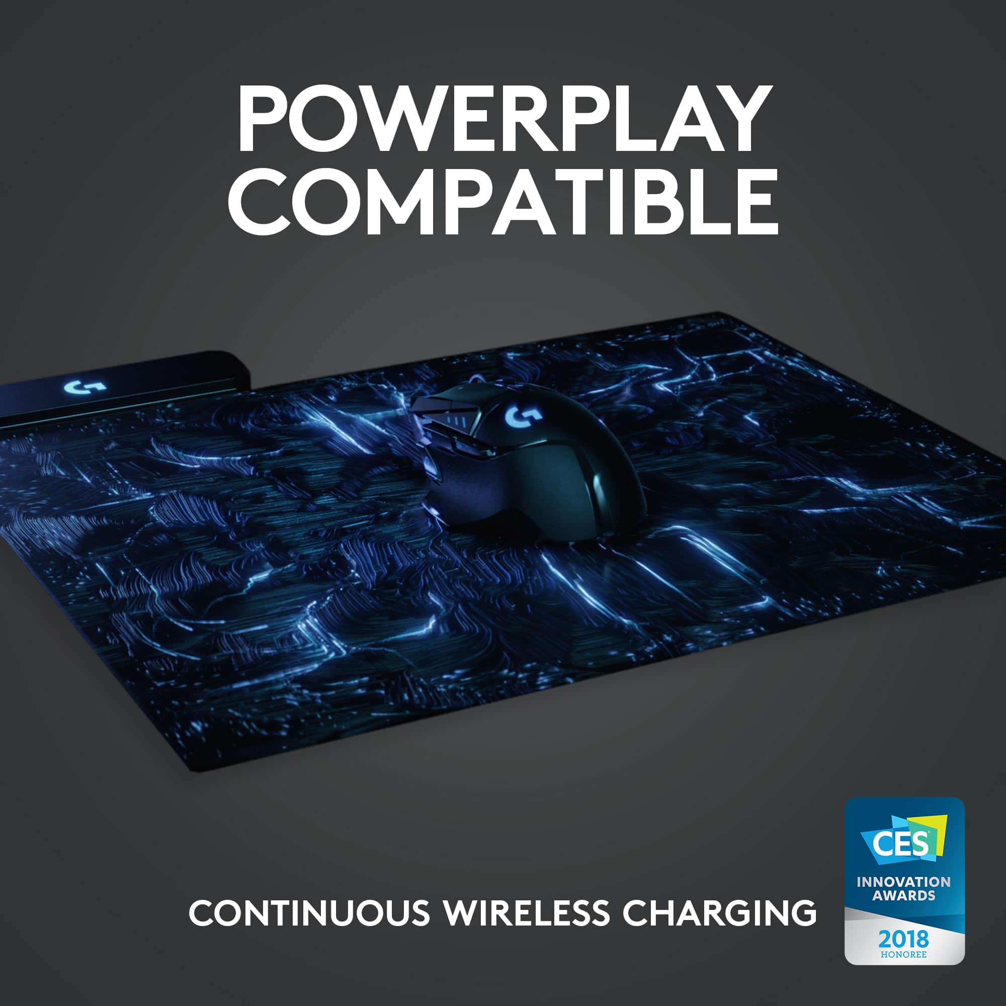 PowerPlay Compatible G G CES Innovation Awards Continuous Wireless Charging 2018 Honorees