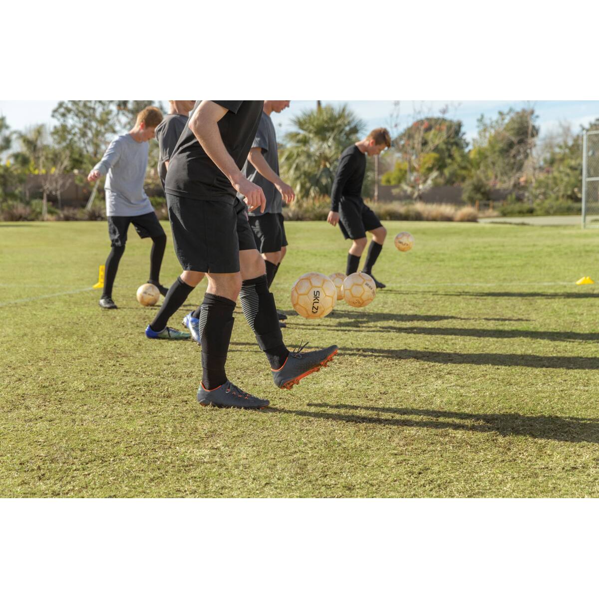 Alt View 2. SKLZ - SKLZ Golden Touch Size 3 Weighted Soccer Ball - Gold - Gold.