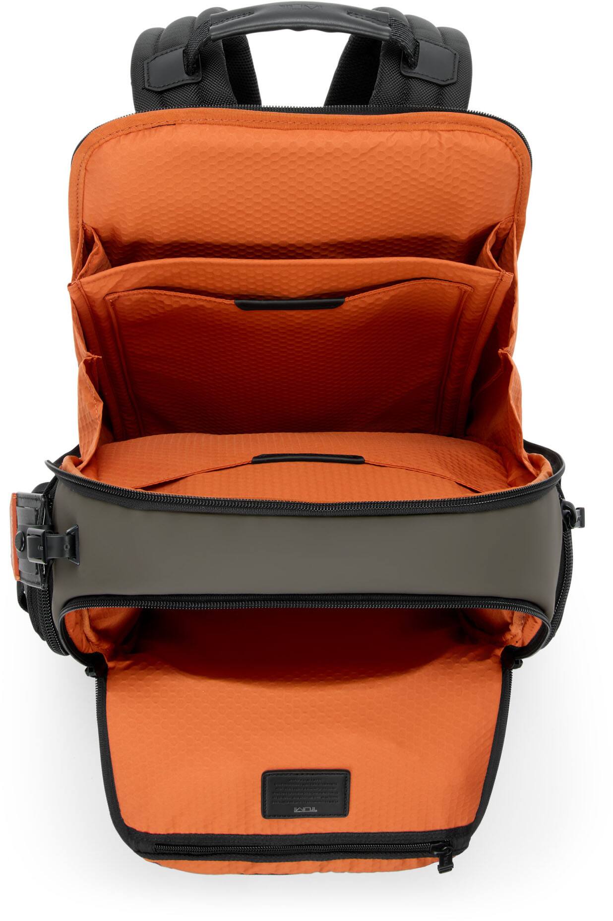 Left. TUMI - Alpha Bravo Search Backpack Fits Up to 15" Laptop - Terra Brown.