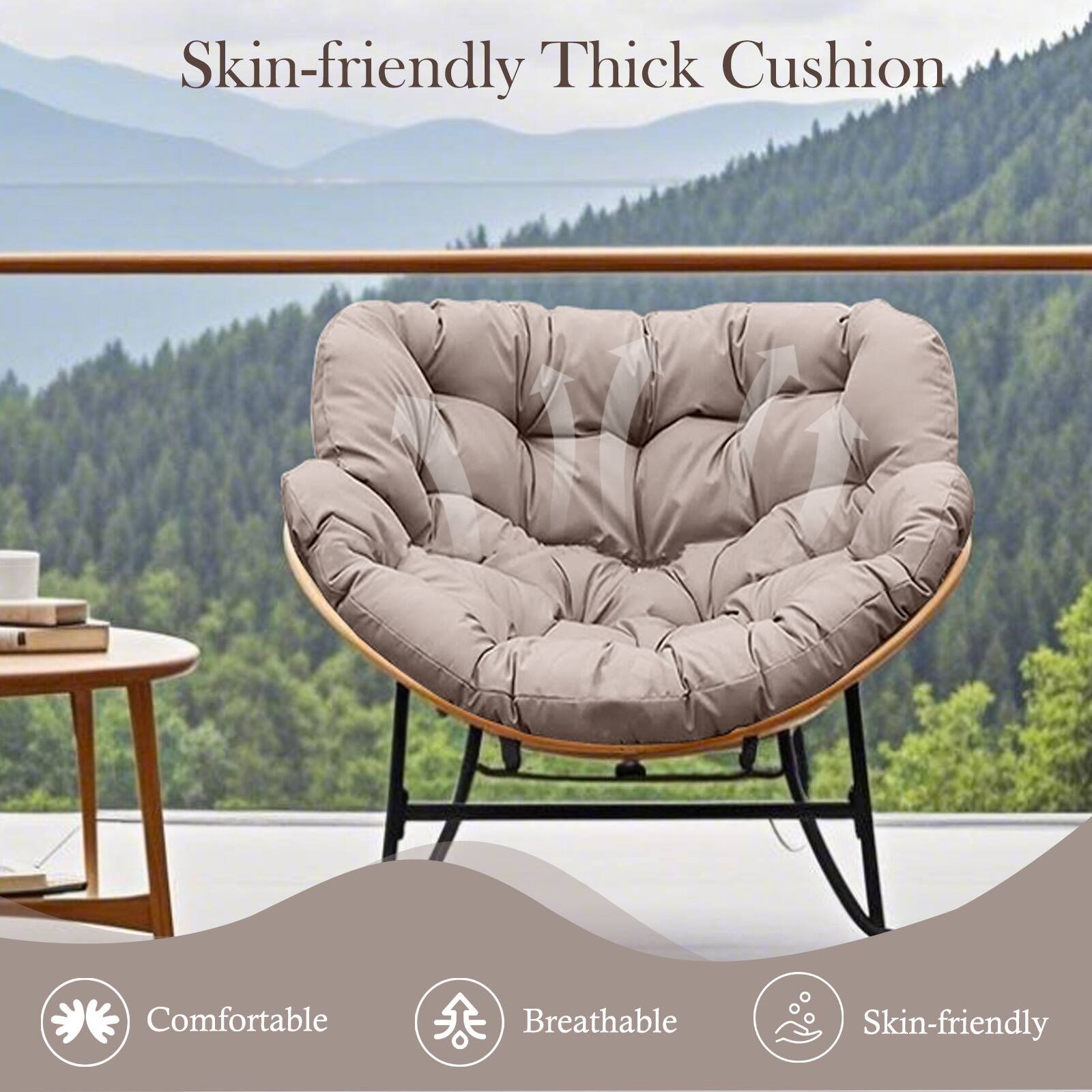 Skin-friendly Thick Cushion

Comfortable  
Breathable  
Skin-friendly
