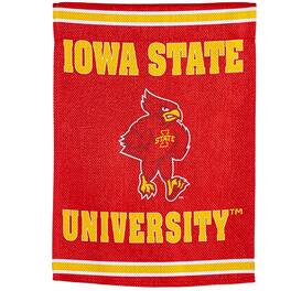 Evergreen Enterprises - Iowa State Cyclones 28" x 44" Double-Sided Embossed Suede House Flag - Multicolor