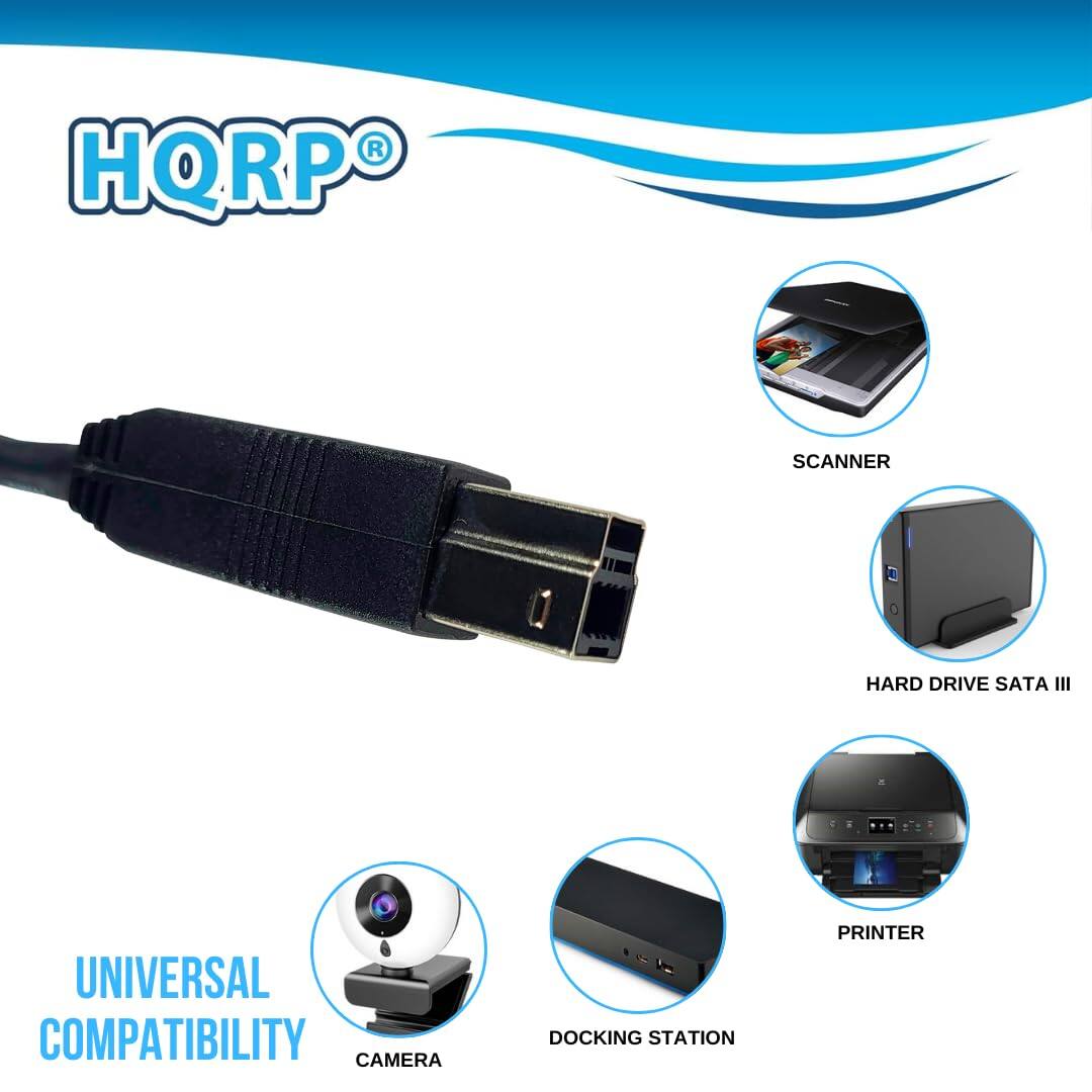 HQRP SCANNER HARD DRIVE SATA III UNIVERSAL COMPATIBILITY CAMERA DOCKING STATION PRINTER