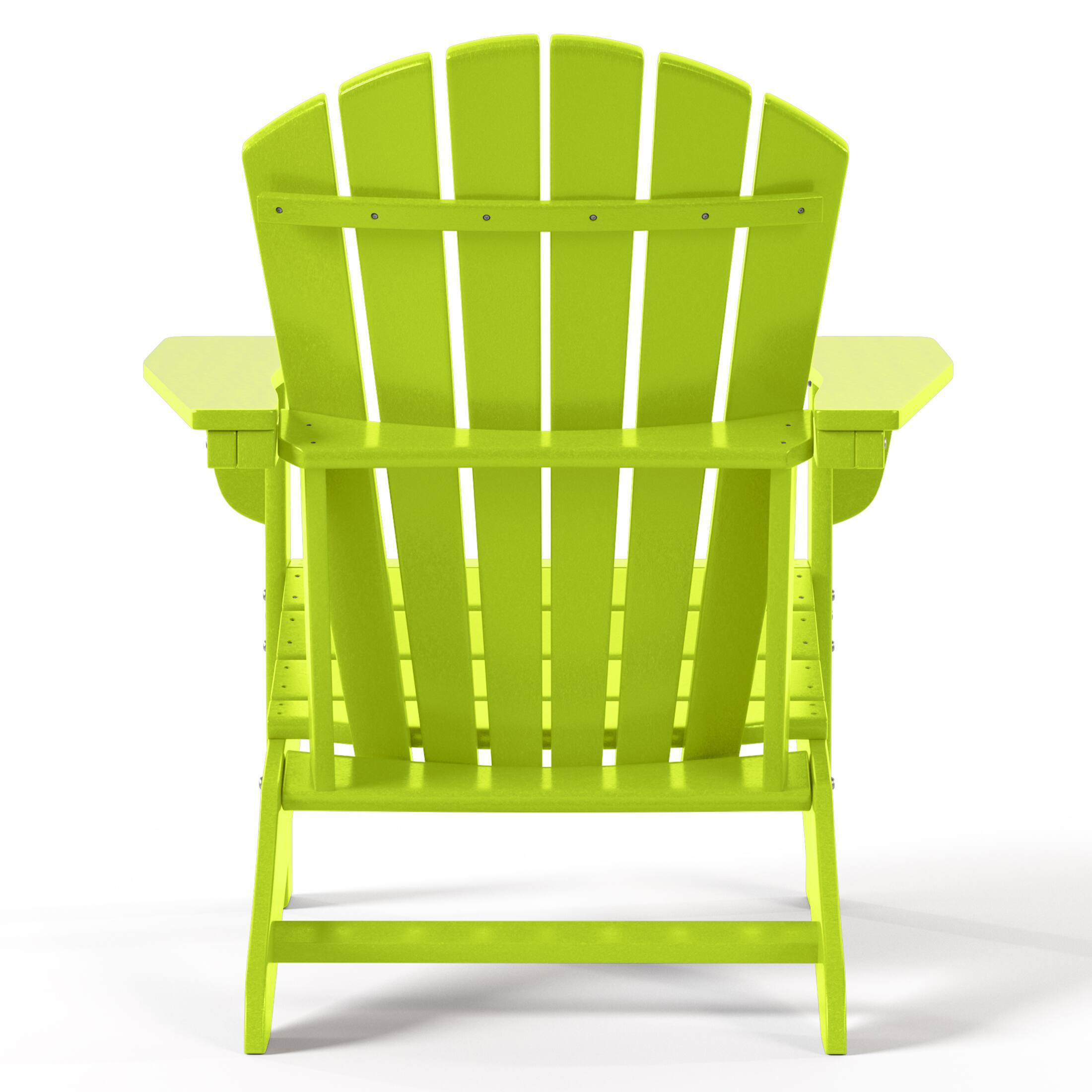 Alt View 2. WestinTrends - WestinTrends Dylan Outdoor Adirondack Chair (Set of 2) - Lime.