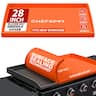 CHEFSPOT - Griddle Mat Cover for Blackstone Omnivore Griddle - Silicone - Full Grill Cover Protector - 28 inch - New Models - Orange