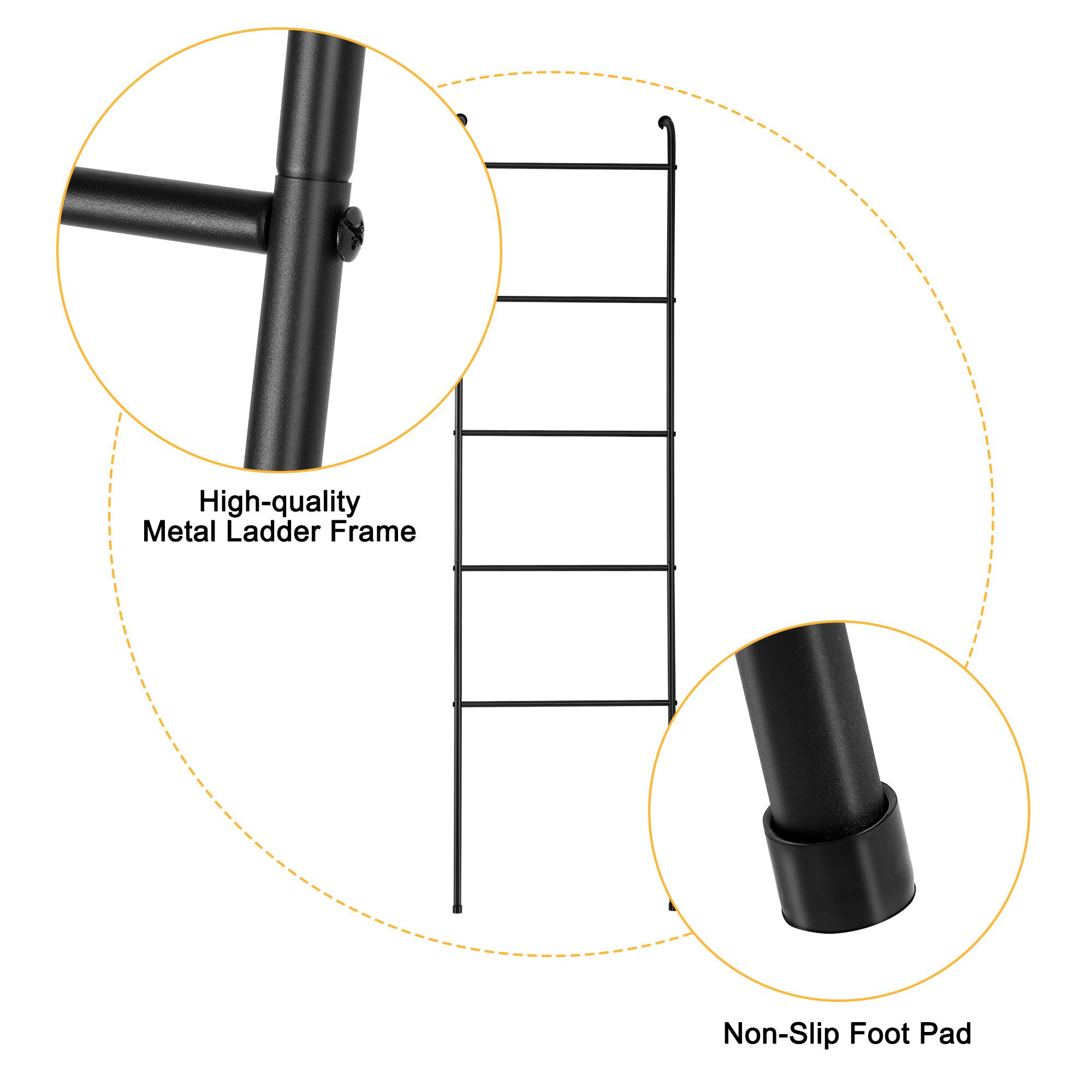 High-quality Metal Ladder Frame Non-Slip Foot Pad