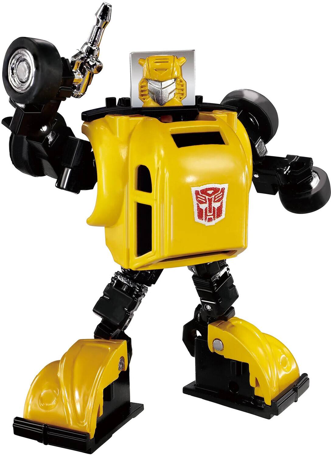 Alt View 2. Hasbro - Transformers - Takara Tomy: Missing Link - C-03 Bumblebee Action Figure   - COLLECTIBLES - Multicolor.