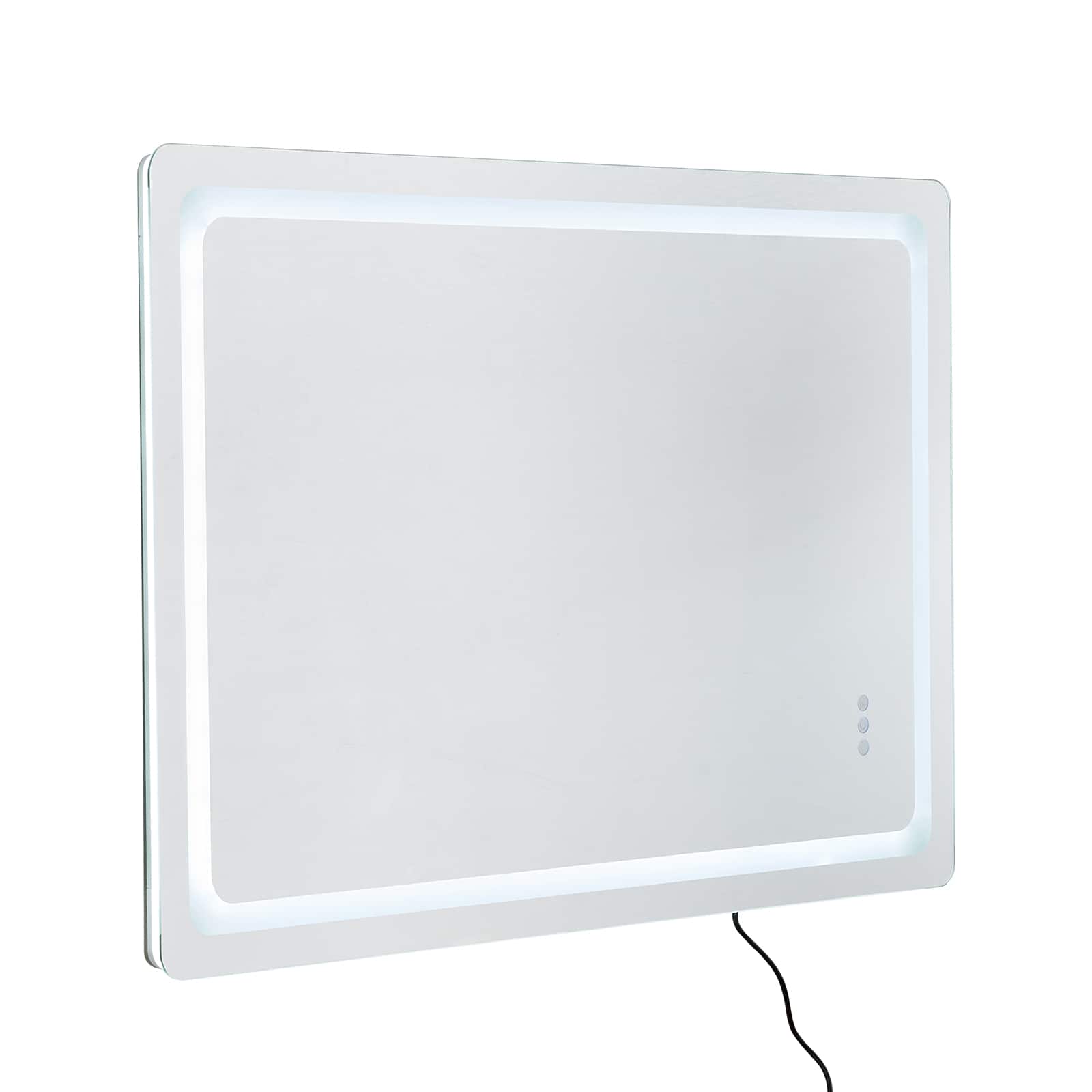 VEVOR - LED Bathroom Mirror, 32" x 48" LED Bathroom Vanity Mirror with Frontlit and Backlit, Anti-Fog Memory Mirror with Lights - Gray and white