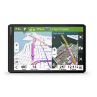 Garmin - dezl OTR 1020 10" Trucking GPS - Black - Front_Zoom