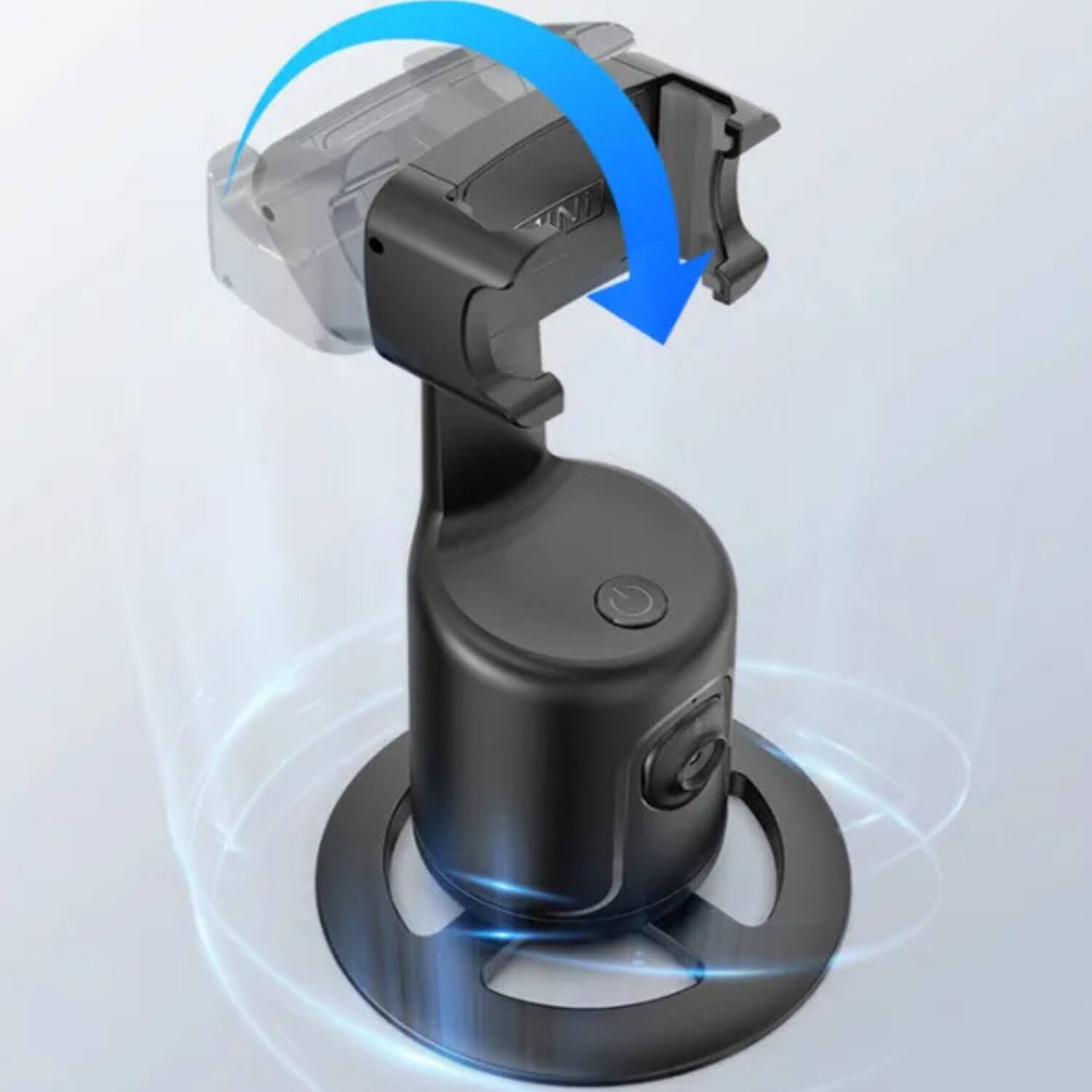 Left. Stock Preferred - Selfie AI Videographer 3-in-1 Auto Motion Hands-Free Phone Mount - Pink - Pink.