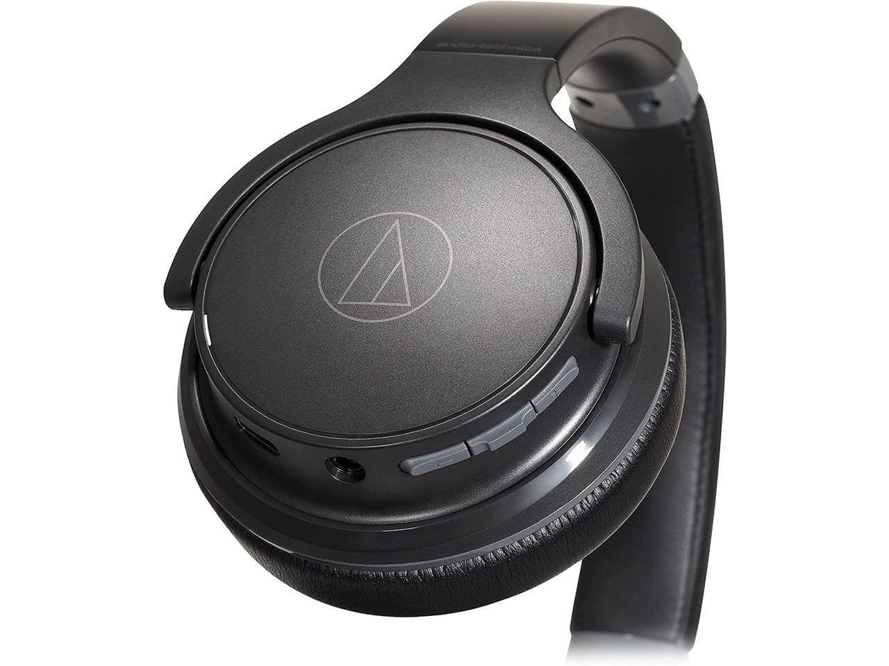 Audio Technica ATH S220BT Wireless On Ear Headphones Black - Best Buy