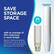 SAVE STORAGE SPACE
25 Polystyrene Foam Cups
25 PerfectTouch Cups
with an average of 45% reduction in stack height based on testing comparing PerfectTouch cup in 12, 16, 20, and 24 oz. sizes to polystyrene foam cups in the same size.