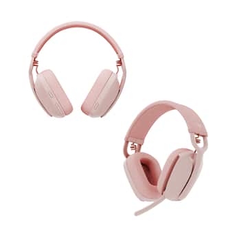 Logitech Zone Vibe 100 Bluetooth Over Ear Headphones with Noise Logitech Zone Vibe 100 Bluetooth Over Ear Headphones with Noise