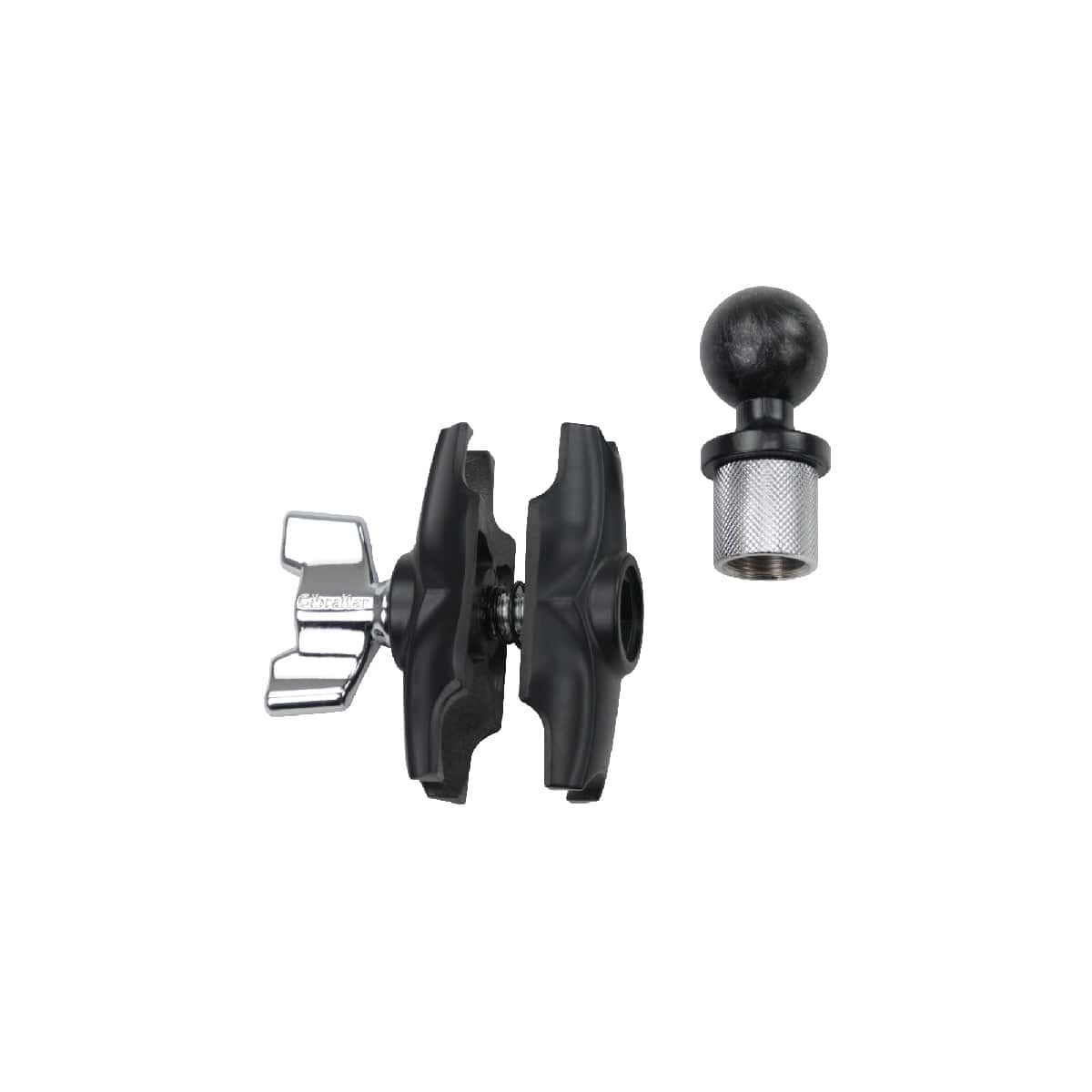 Angle. Gibraltar Hardware - Dual Adjust Microphone Mount Female, Stand as a Base for Dual Adjust Holders, Hardware Accessories & Parts.
