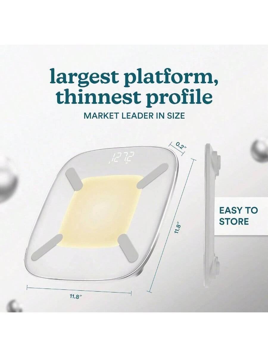 largest platform, thinnest profile  
MARKET LEADER IN SIZE  
12" x 12"  
0.2"  
11.8"  
EASY TO STORE