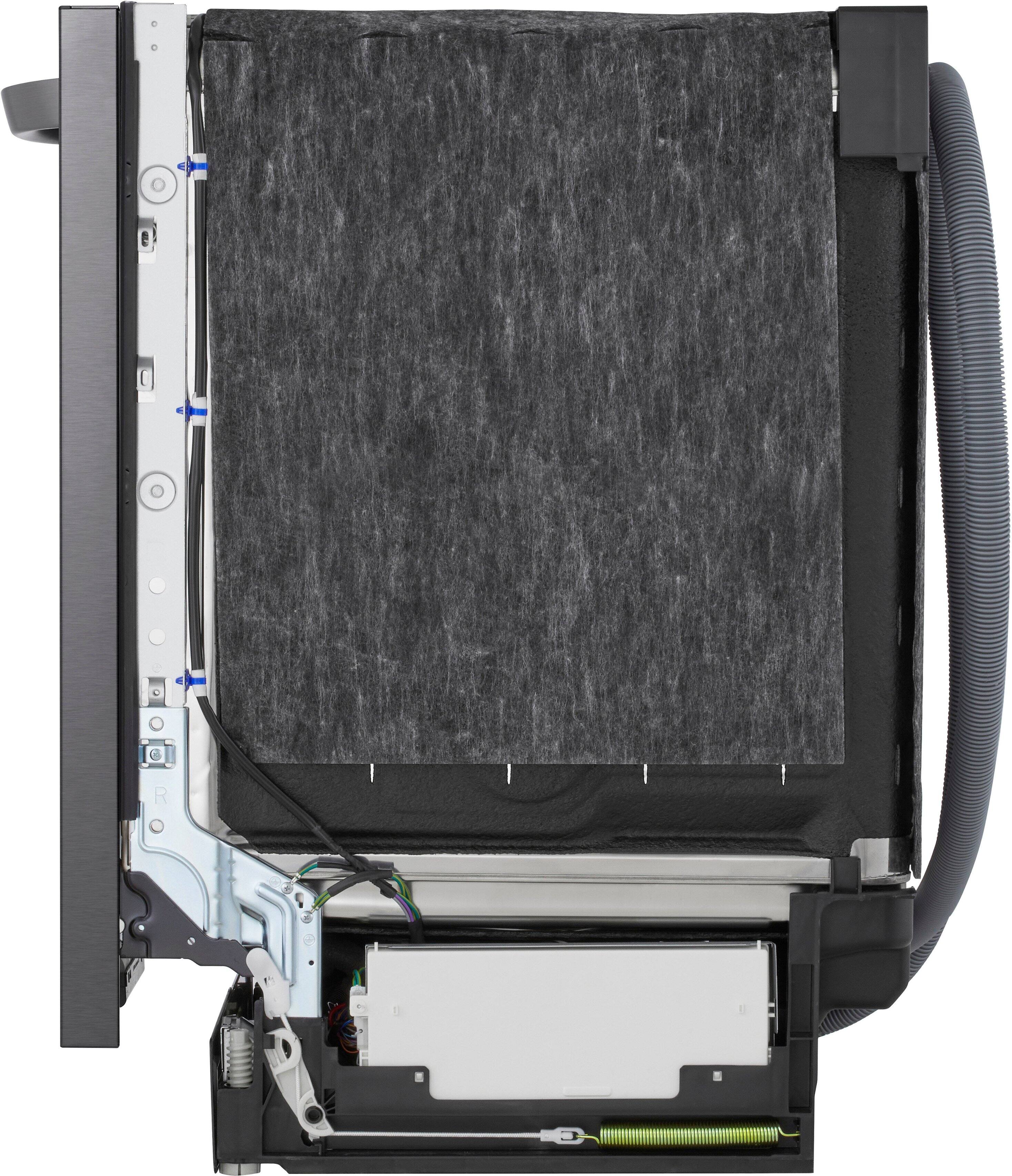 Alt View 25. LG - 24" Top Control Smart Built-in Stainless Steel Tub Dishwasher with 3rd Rack, QuadWash Pro and 46dB - PrintProof Black Stainless Steel.