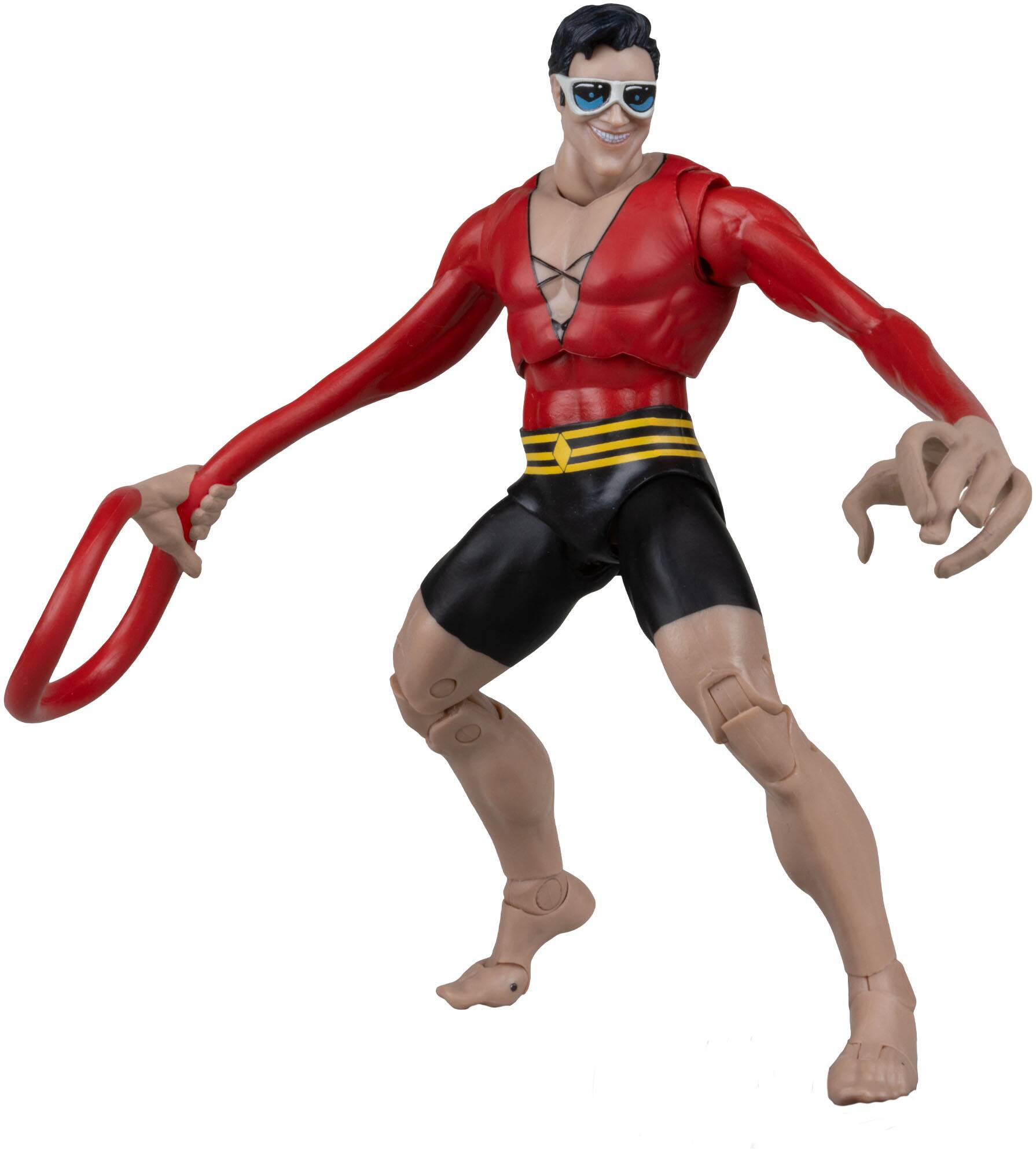 Angle. McFarlane Toys - DC Multiverse Plastic Man (The Terrifics) 7.2" Action Figure.