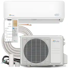 Senville - 18000 BTU Mini Split Air Conditioner - Heat Pump - SENL/18CD - White