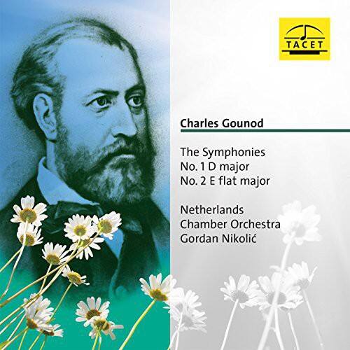 TACET

Charles Gounod

The Symphonies  
No. 1 D major  
No. 2 E flat major

Netherlands Chamber Orchestra  
Gordan Nikolić