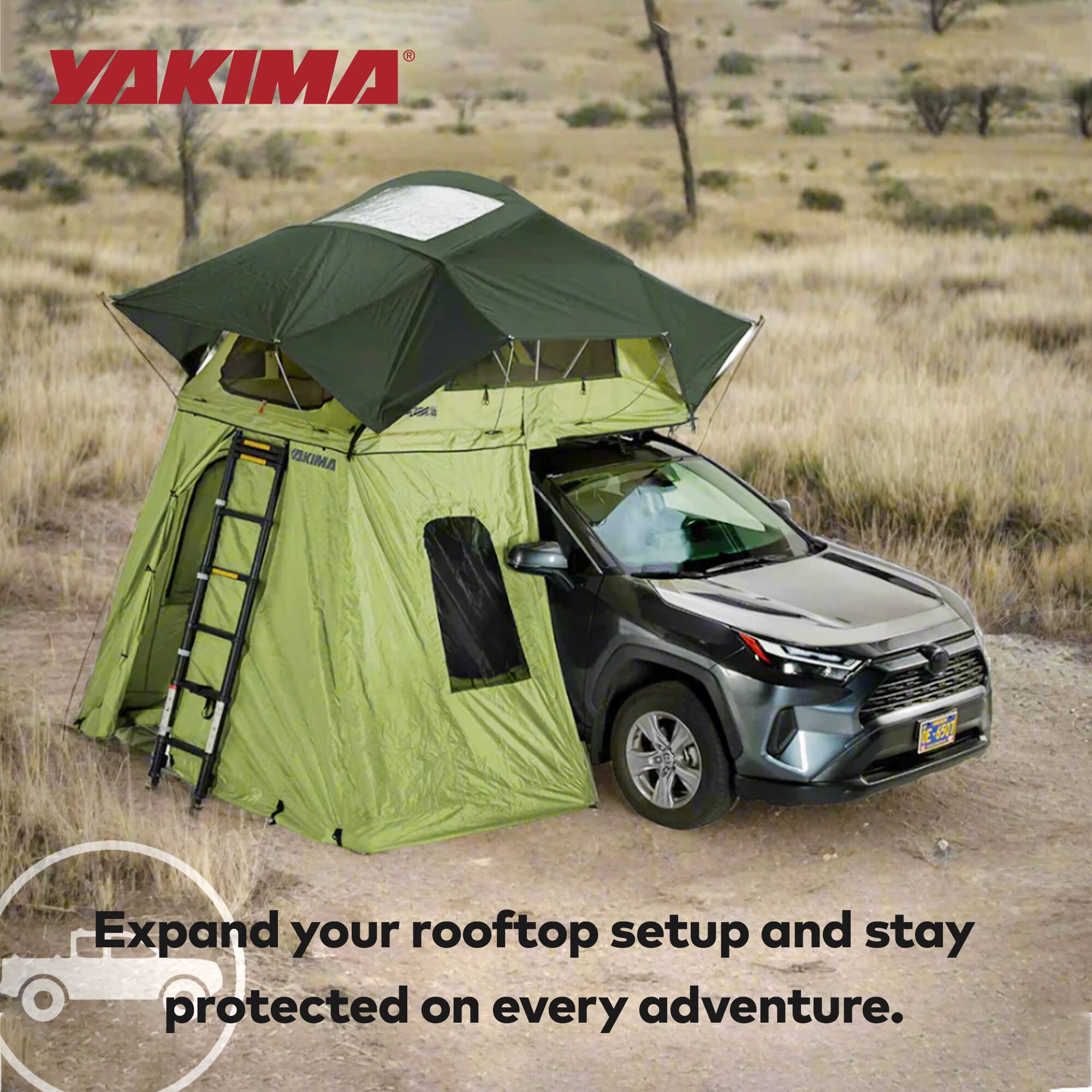 YAKIMA®

Expand your rooftop setup and stay protected on every adventure.