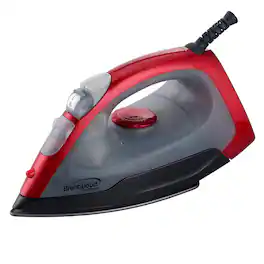 Brentwood - Full Size Steam / Spray / Dry Iron and Gray - Red