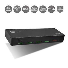 SIIG - 4x4 HDMI 2.0 4K HDR Matrix Switch with Cloud Control - Black