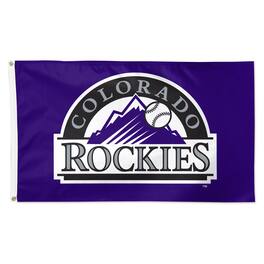 WinCraft - Colorado Rockies 3' x 5' Primary Logo Single-Sided Flag - Multicolor