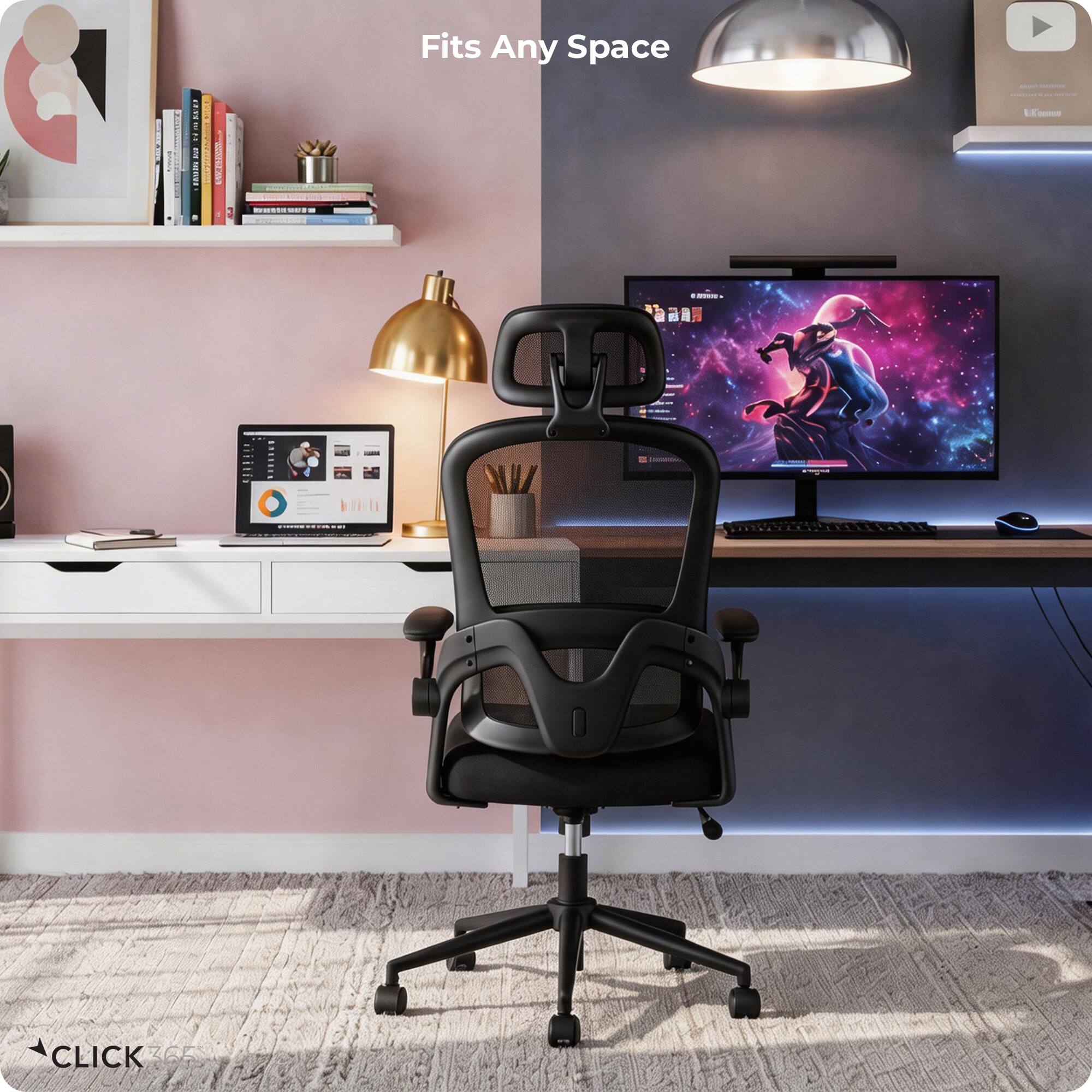 C | | E I : 1 I 1 I : ! - Fits Any Space | - - - W CLICK ZO