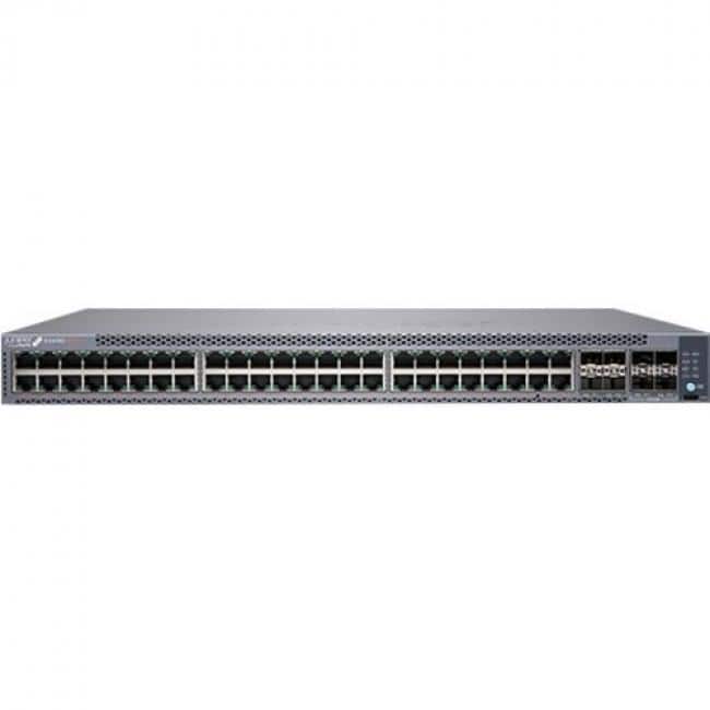 Juniper - EX4100-48P Ethernet Switch - 48 Ports - Manageable - 10 Gigabit Ethernet, Gigabit Ethernet, 25 Gigabit Ethernet - Unknown