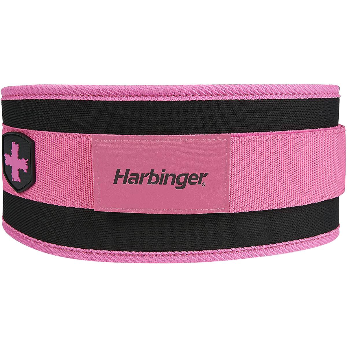 Alt View 3. Harbinger - Harbinger 4.5" Unisex Foam Core Weight Lifing Belt - Medium - Pink - Pink.
