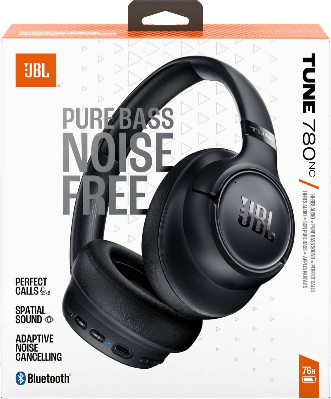 JBL Tune 780NC Bluetooth wireless over the ear Noise Cancelling