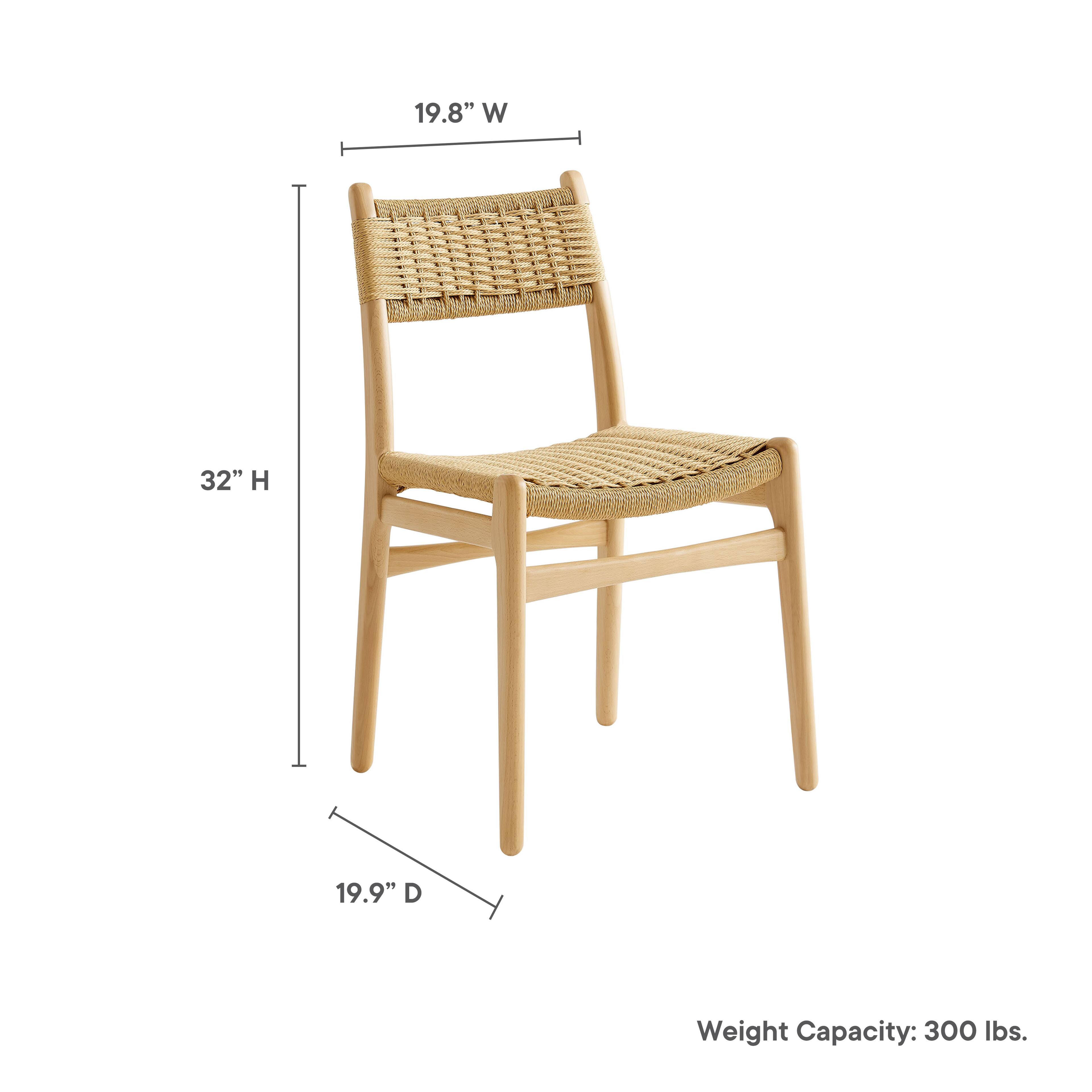19.8" W  
32" H  
19.9" D  
Weight Capacity: 300 lbs.