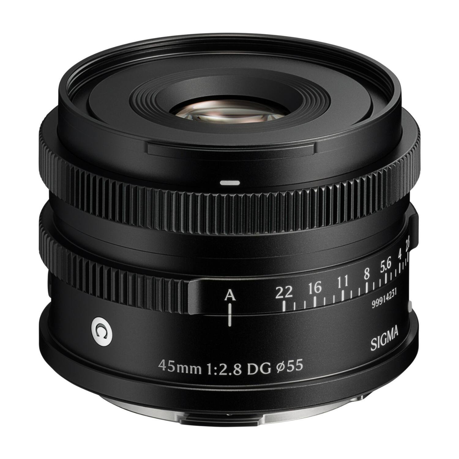 45mm 1:2.8 DG φ55  
SIGMA  
A  
22 16 11 8 5.6 4 2.8  
99914231